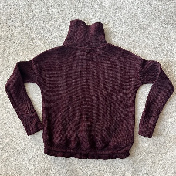 Sweaty Betty Bouclé funnel neck sweater - Picture 2 of 4